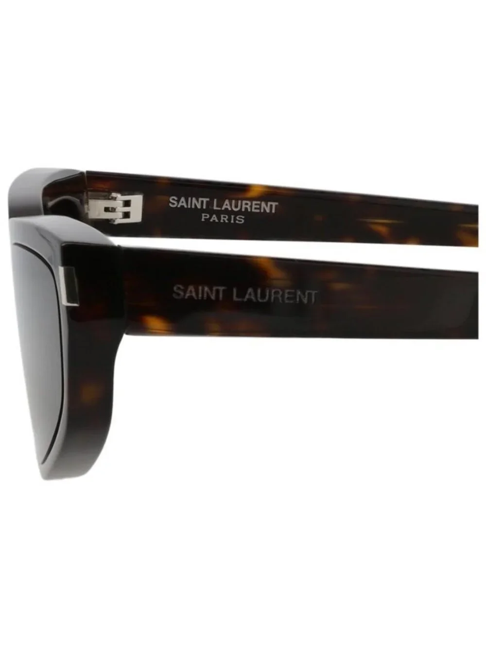 New Saint Laurent Womens Cat Eye Havana Havana Grey Fashion Designer Sunglasses